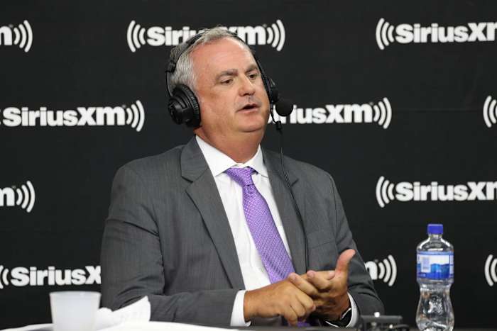 Sonny Dykes, TCU head coach, at the 2022 Big 12 Media Days.